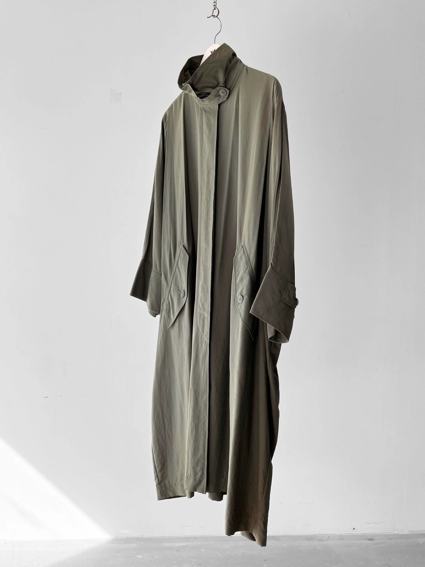 ISSEY MIYAKE S/S 1992 BATWING SLEEVE TRENCH COAT