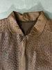 1970s BURNOUT DOTS LEATHER  JACKET