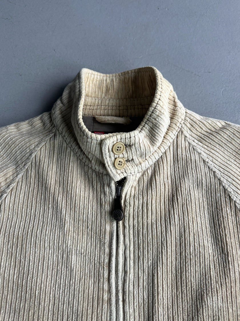 DIESEL - 2000s CORDUROY BOMBER JACKET