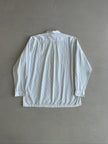 COMME DES GARÇONS - F/W 2009 OVERSIZED STRIPED SHIRT WITH ZIP CONTRASTING PANEL