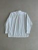 COMME DES GARÇONS - F/W 2009 OVERSIZED STRIPED SHIRT WITH ZIP CONTRASTING PANEL
