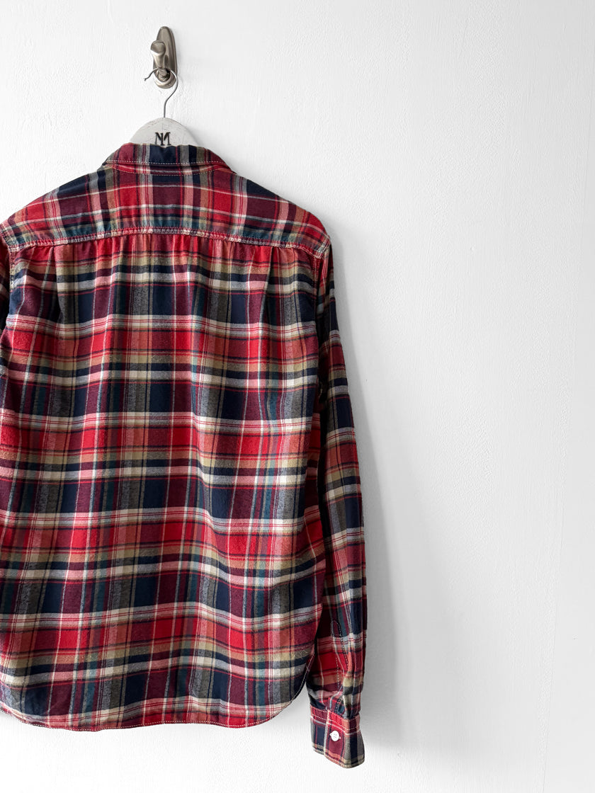 COMME DES GARÇONS - A/W 2010 PLAID CHECK LONG SLEEVE SHIRT