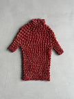 HIROKO KOSHINO BIS - 1990s 3D SPIKE SHORT SLEEVE TOP