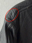 MARITHÉ & FRANÇOIS GIRBAUD X COMPAGNIE DES MONTAGNES & DES FORÊTS - 1980s LEATHER JACKET