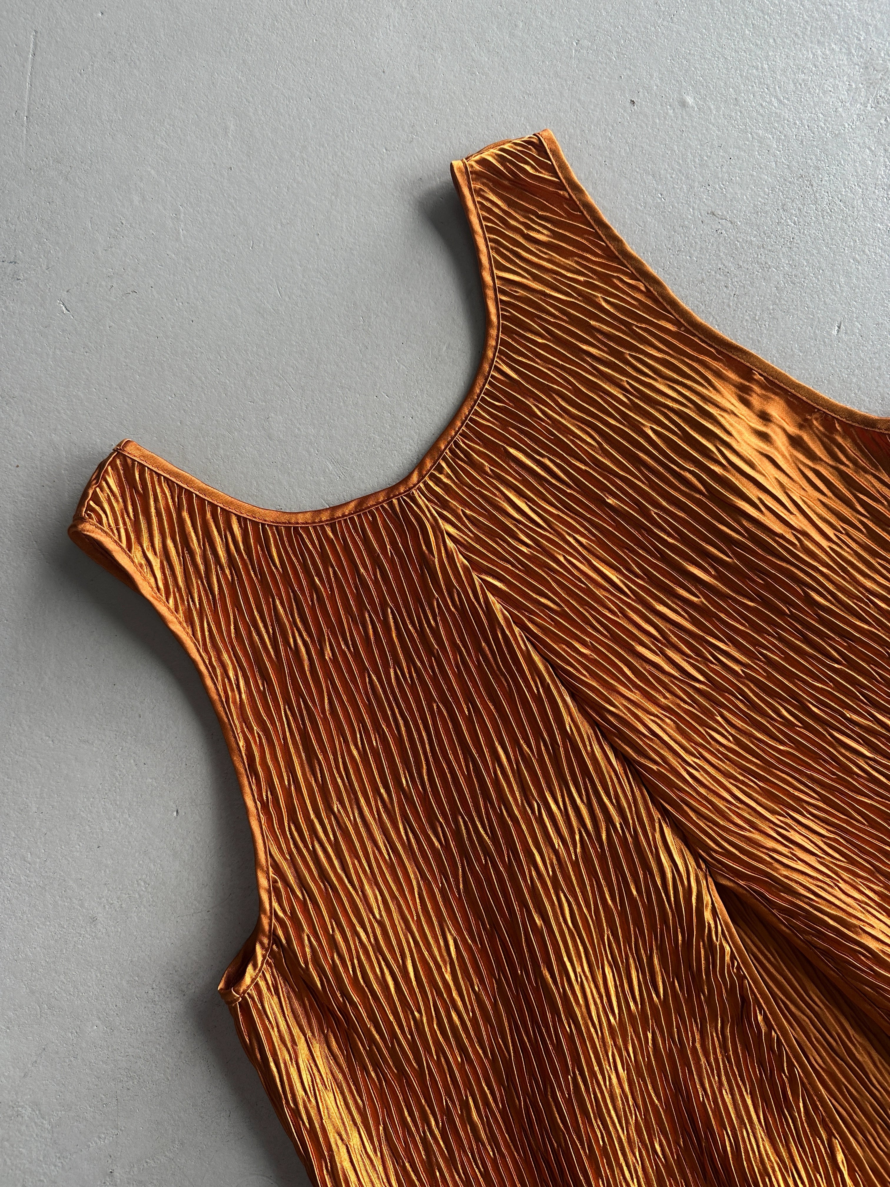 EMPORIO ARMANI - 1990s OPEN BACK VEST TOP