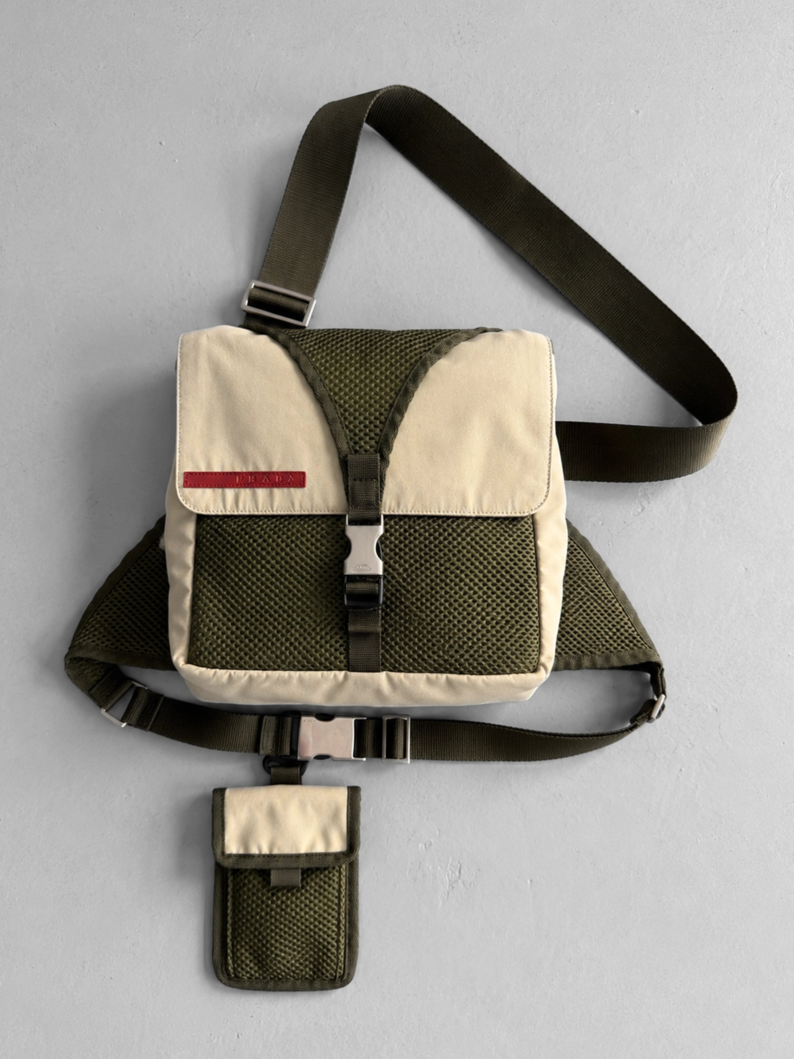 PRADA - early 2000s TECHNICAL HARNESS BAG