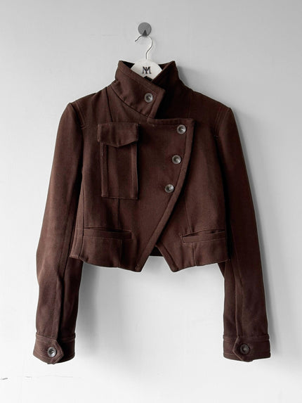 PLEIN SUD - early 2000s CROP FIT MAJORETTE JACKET