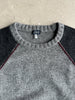 ARMANI JEANS - 1990s ROUND NECK KNIT JUMPER