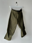 YOHJI YAMAMOTO Y'S - late 1990s CURVED LEG CAPRI TROUSERS