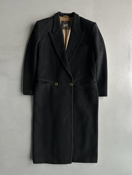 EMPORIO ARMANI - early 1990s WOOL AND CASHMERE LONG COAT