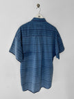 ARMANI JEANS - early 1990s JACQUARD PRINT SHORT SLEEVE SHIRT