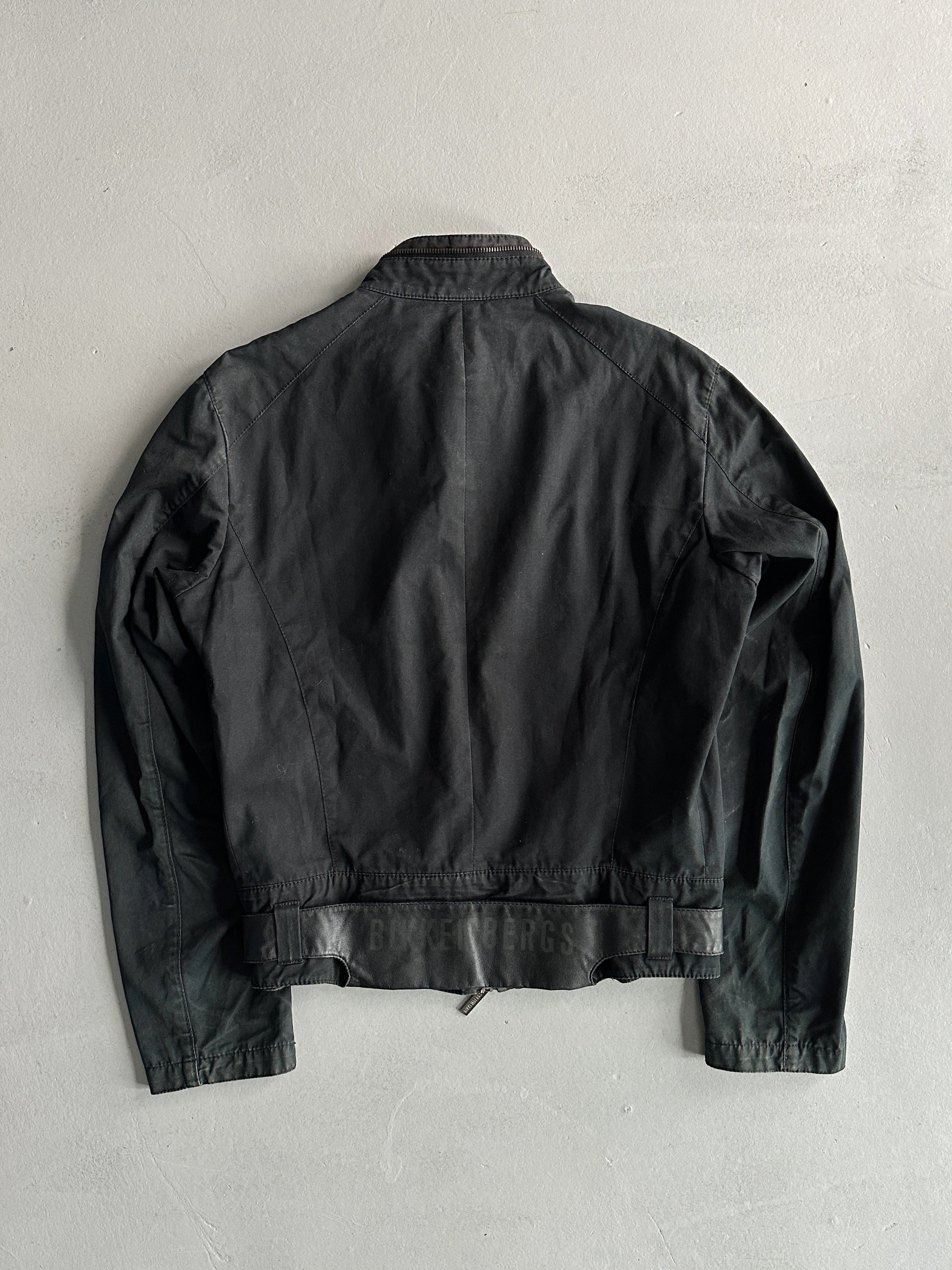 BIKKEMBERGS - 2000s LIGHT JACKET WITH LEATHER BELT