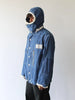 ARMANI JEANS - 1990s GUNNER SMOCK DENIM JACKET