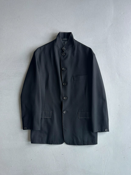 YOHJI YAMAMOTO - F/W 1997 CONTRASTING STITCHING DETAILS BLAZER