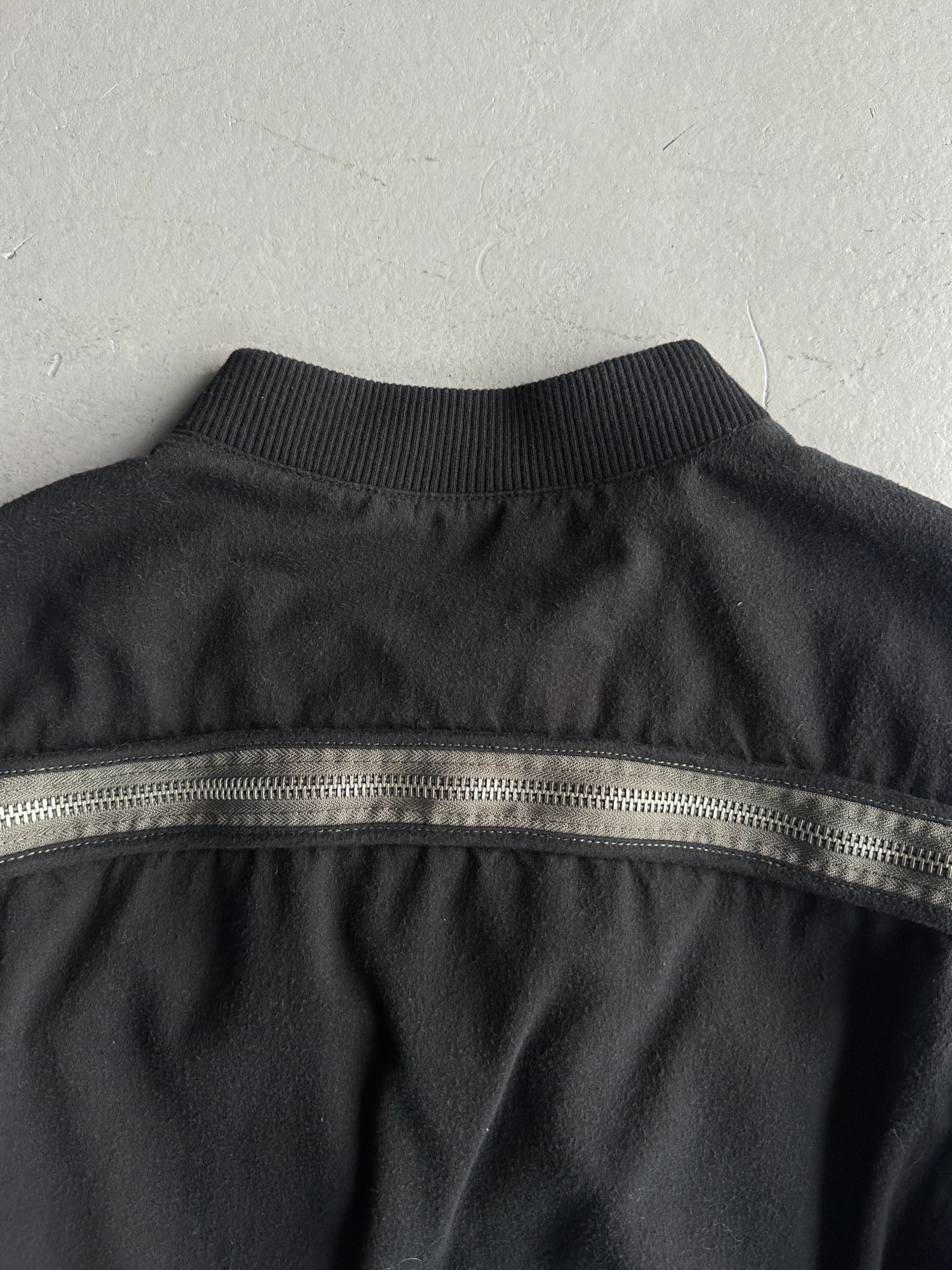 DRIES VAN NOTEN - F/W 2014 LAYERED JACKET WITH ZIP RUNNING FROM SLEEVE TO BACK