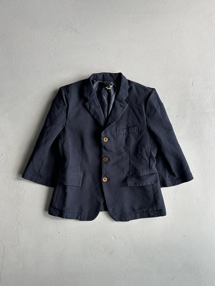 COMME DES GARÇONS - S/S 2011 CAPE BUTTONED BLAZER