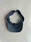ARMANI JEANS- 1990s 2 IN 1 VISOR DENIM HAT
