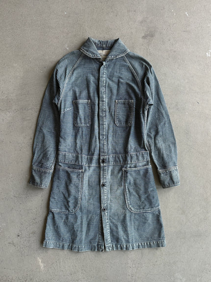 KAPITAL - 1990s BUTTON DOWN STRIPED DENIM DRESS