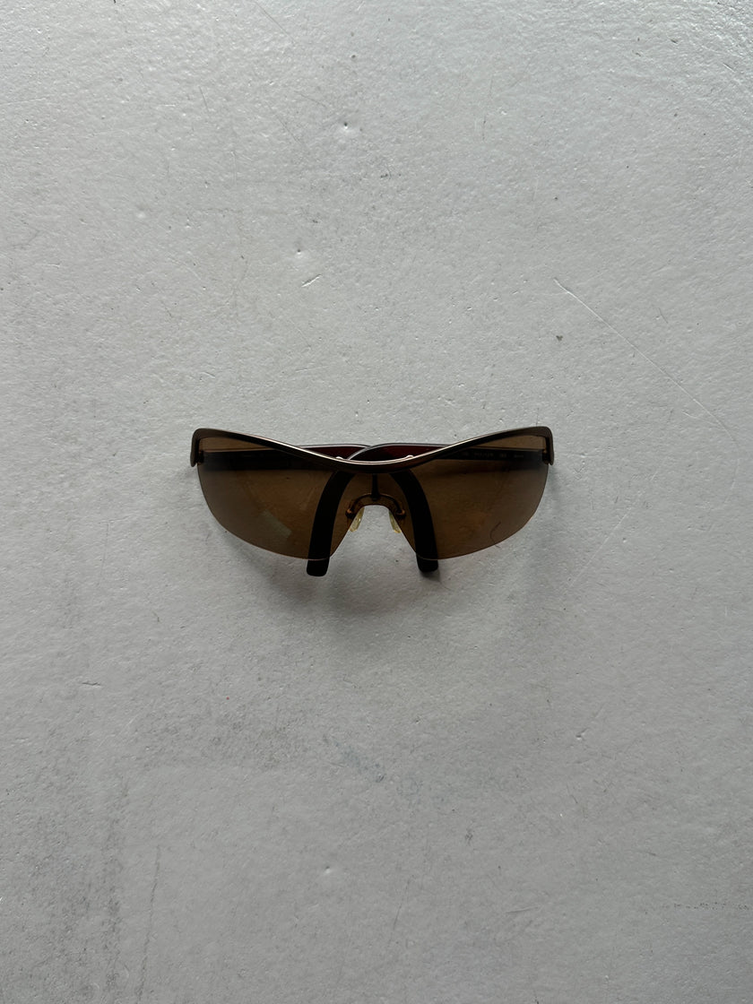 MAX MARA - 2000s SHIELD SUNGLASSES