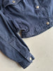 CLAUDE MONTANA - 1990s DECONSTRUCTED CROP FIT JACKET WITH STAR STUDS