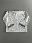 1970s EMBROIDERED WIDE SLEEVE TUNIC SHIRT