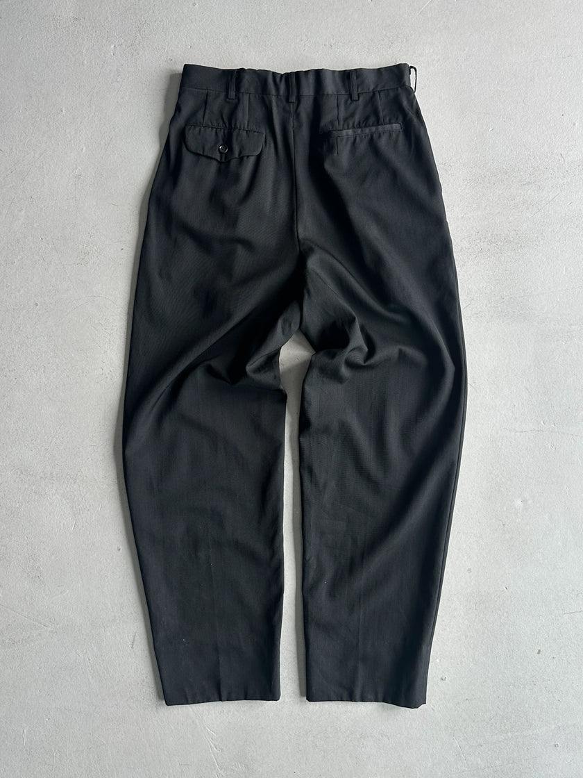 COMME DES GARÇONS - A/W 1998 FRONT PLEATS TAILORED TROUSERS