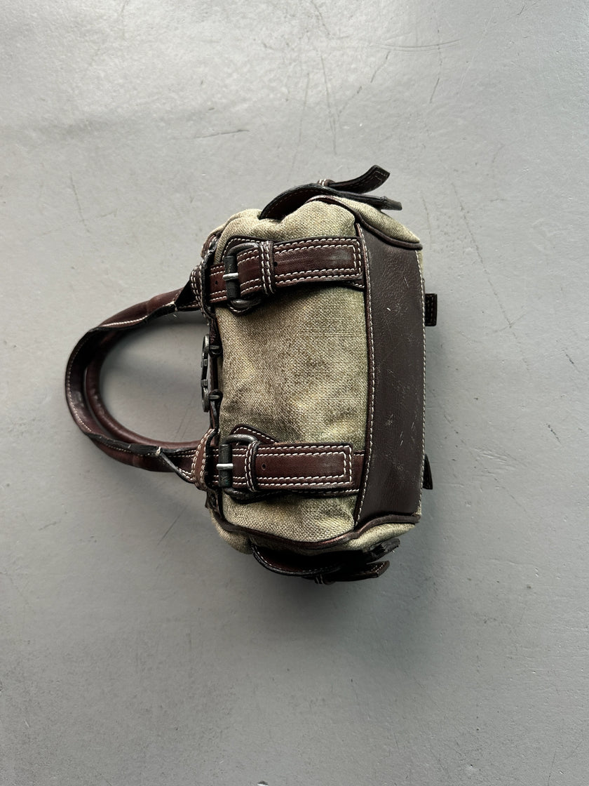 C'N'C COSTUME NATIONAL - S/S 2006 TRIPLE COMPARTMENT STRUCTURED MINI BAG