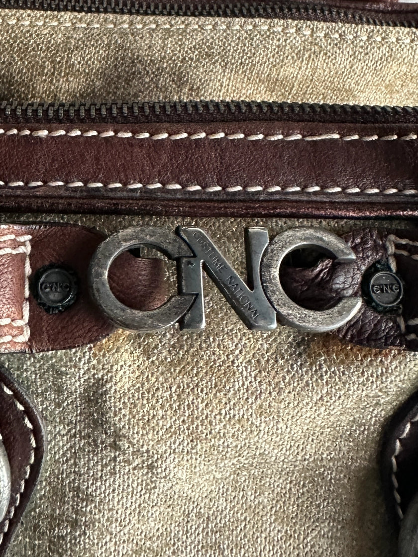 C'N'C COSTUME NATIONAL - S/S 2006 TRIPLE COMPARTMENT STRUCTURED MINI BAG