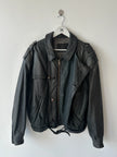LES MILLÉSIMES DE MARITHÉ & FRANÇOIS GIRBAUD - early 1990s LEATHER BOMBER JACKET