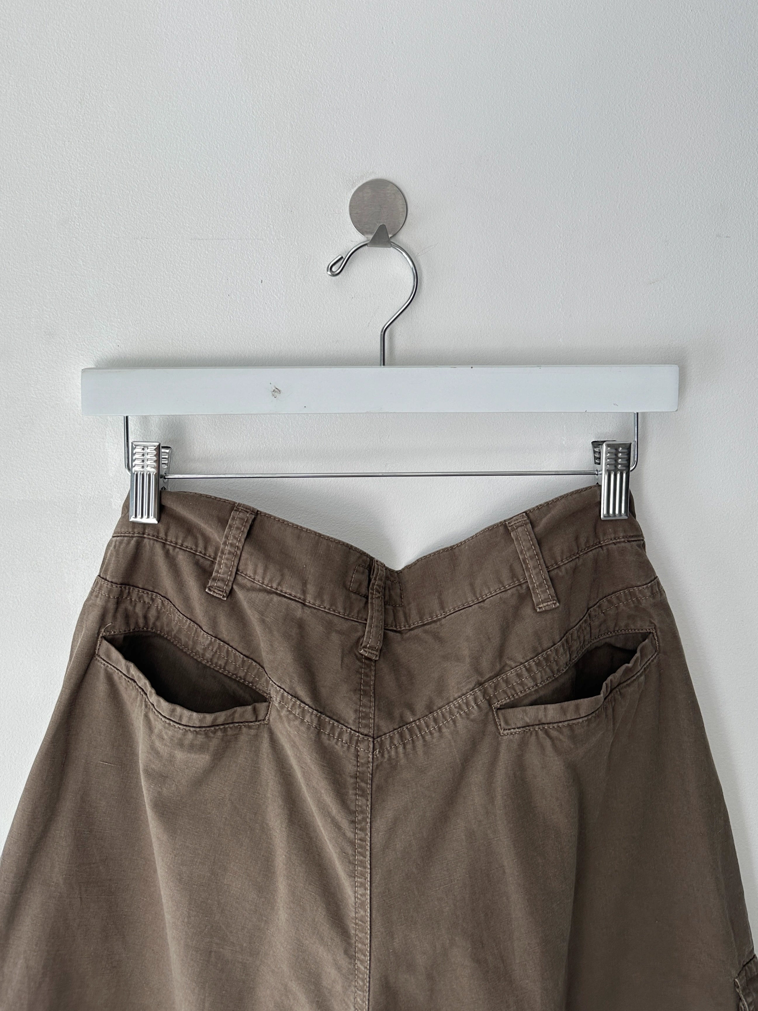 ARMANI JEANS - 2000s CARGO BERMUDA SHORTS