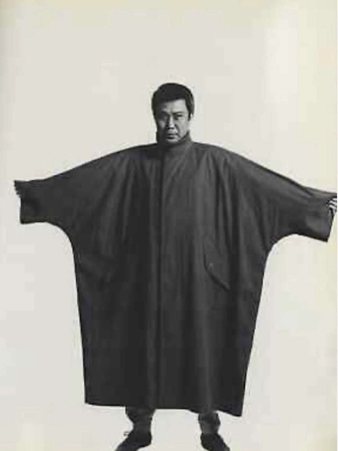 ISSEY MIYAKE S/S 1992 BATWING SLEEVE TRENCH COAT