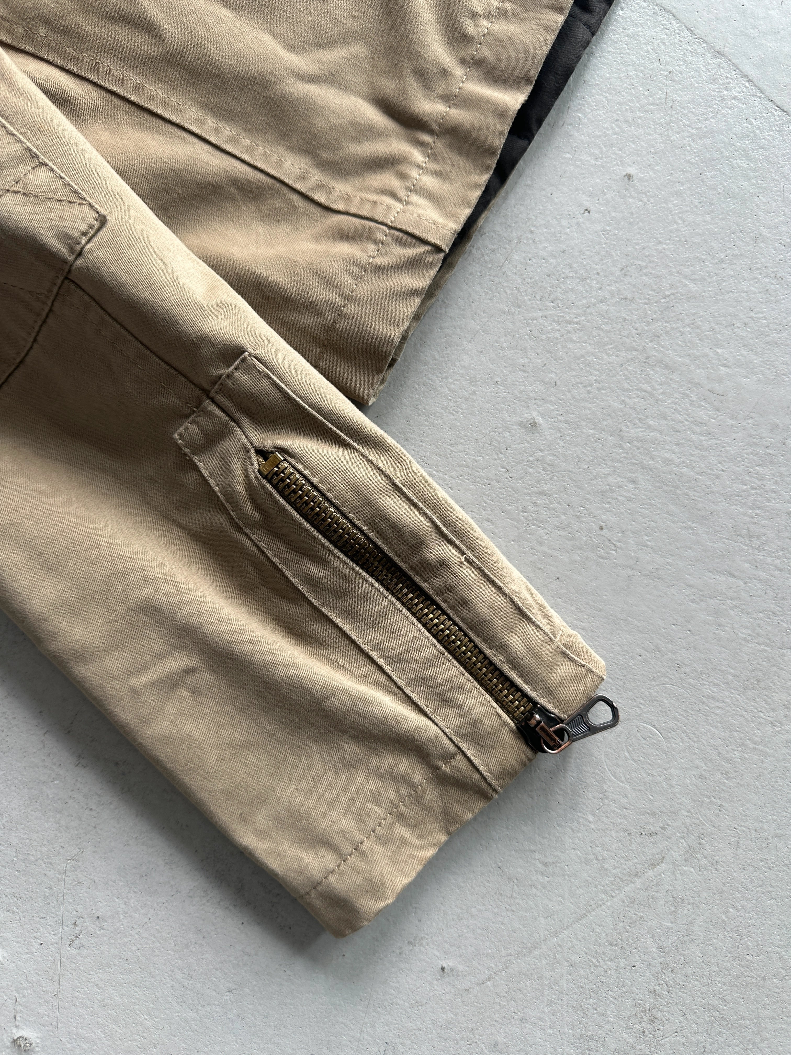 DSQUARED2 - 2000s OFF CENTER ZIP CROP FIT JACKET