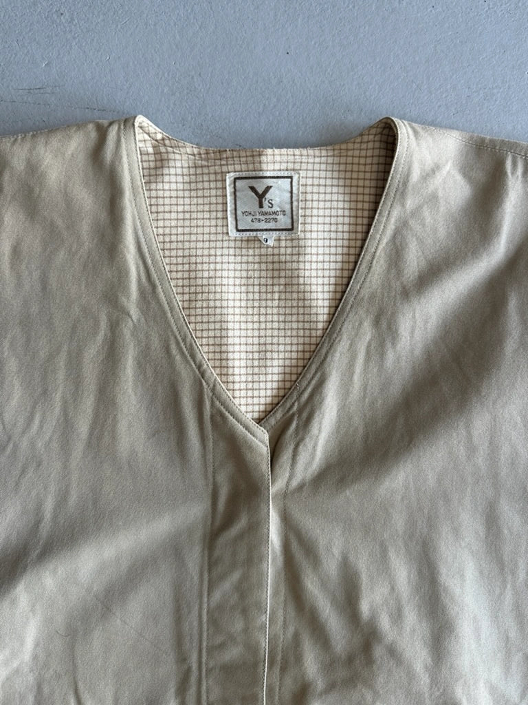 YOHJI YAMAMOTO Y'S - 1970s REVERSIBLE BUTTONED TUNIC