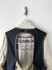 DIESEL - 1980s 2 in 1 BOMBER JACKET WITH LAYERED ZIPPED VEST