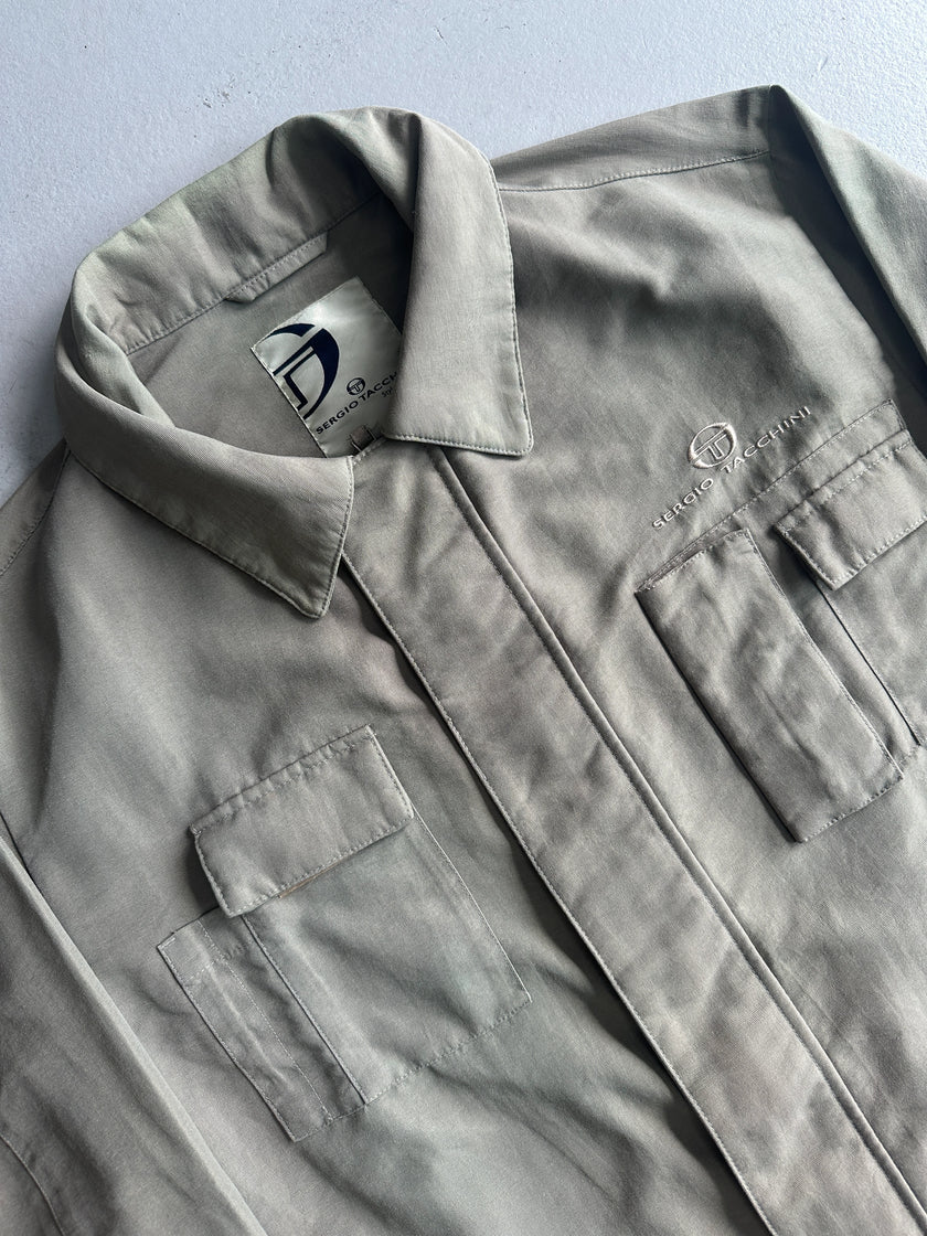 SERGIO TACCHINI - 2000s MULTI POCKET NYLON JACKET