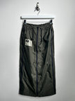 FINAL HOME - early 2000s NYLON MAXY SKIRT WITH ZIPPED SIDE POCKETS