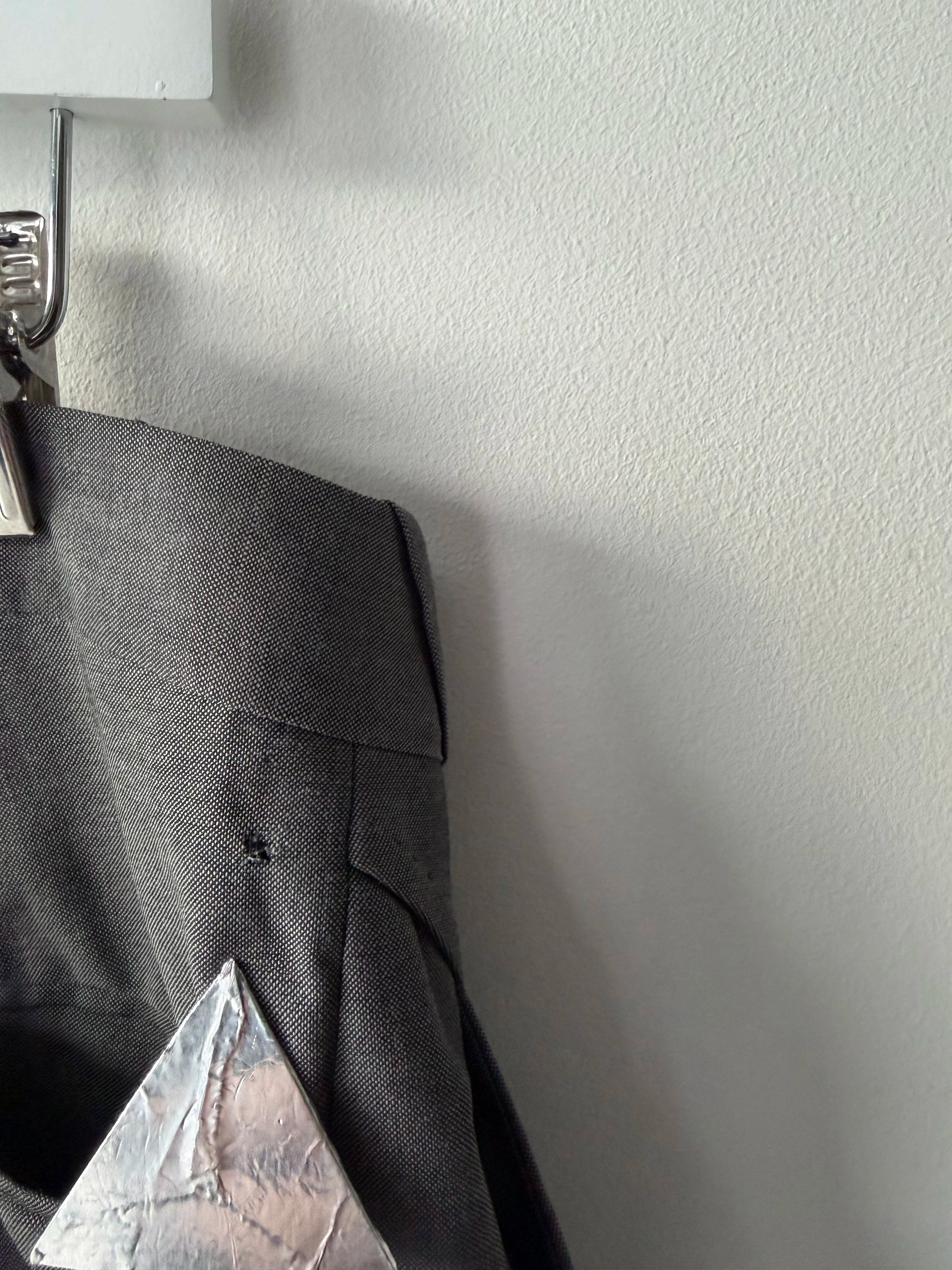 THIERRY MUGLER - 1990s STRAIGHT FIT TAILORED TROUSERS