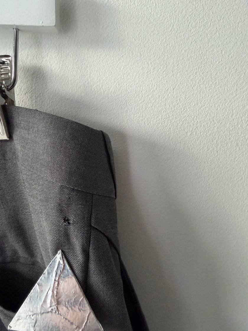 THIERRY MUGLER - 1990s STRAIGHT FIT TAILORED TROUSERS