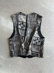 1980s PRINTED WAISTCOAT