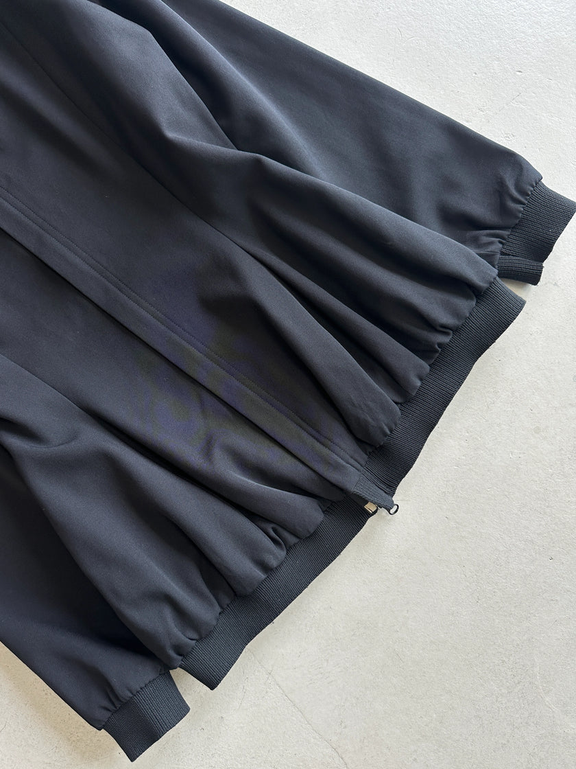 YOHJI YAMAMOTO - A/W 2001 BALLOON HEM ZIPPED JACKET