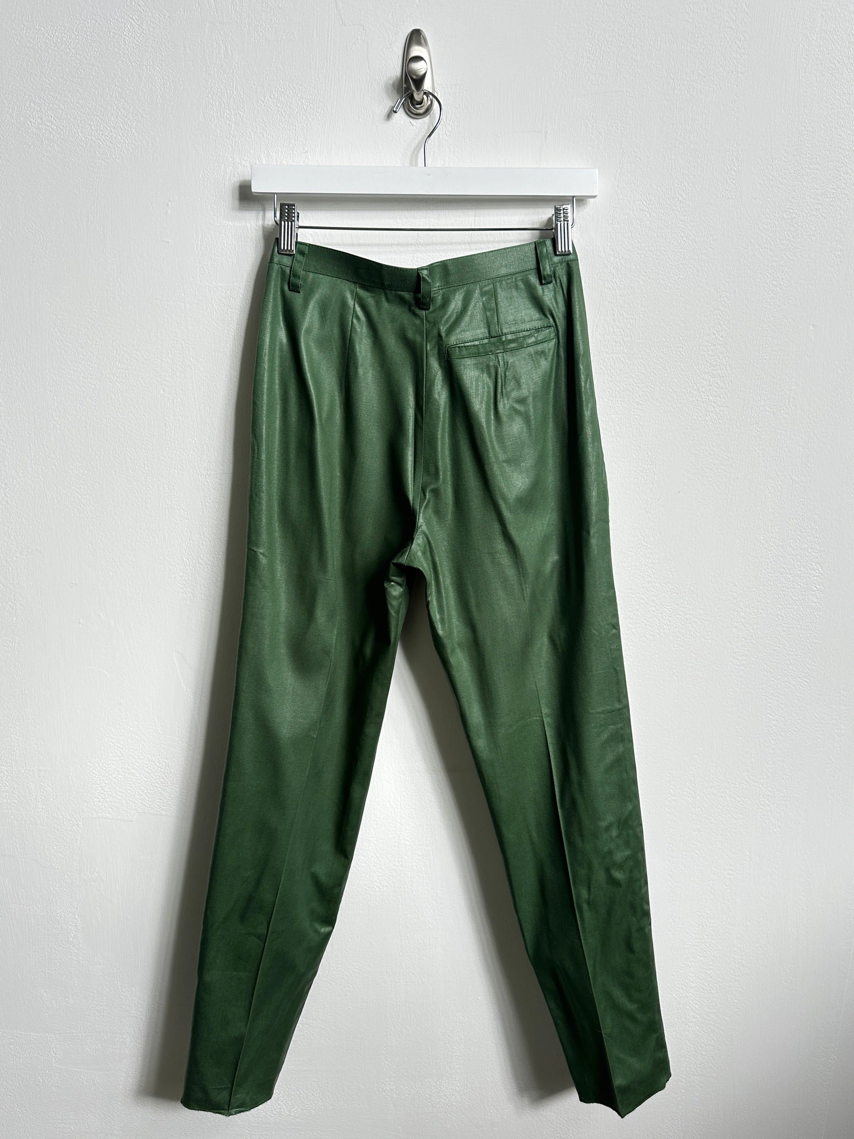 KANSAI YAMAMOTO - late 1970s TWO PIECE SET WITH WAISTCOAT AND HIGH WAIST TROUSERS