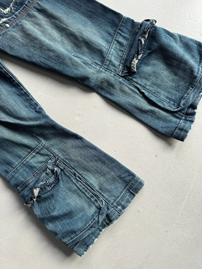 MARITHÉ + FRANÇOIS GIRBAUD - F/W 2004 LOW WAIST CARGO JEANS