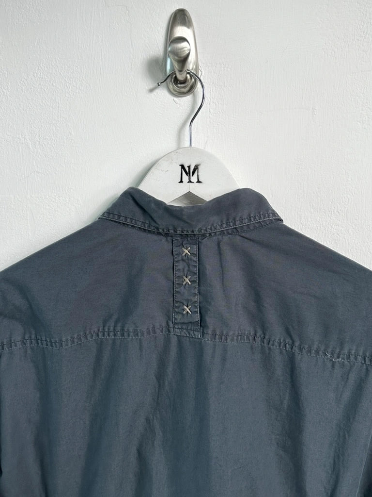 KENZO - early 2000s LONG SLEEVE WESTERN SHIRT