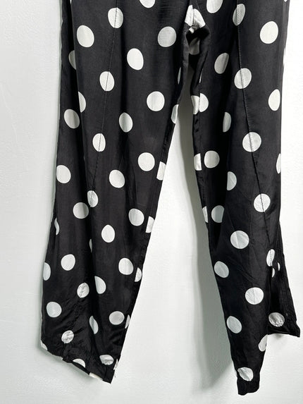 COMME DES GARÇONS - S/S 2005 POLKA DOT SATIN TROUSERS