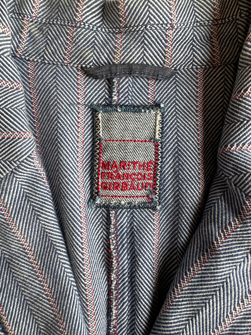 MARITHÉ + FRANÇOIS GIRBAUD - 2000s BELTED BLAZER