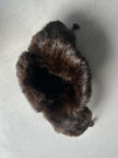 1980s OVERSIZED TRAPPER FUR HAT