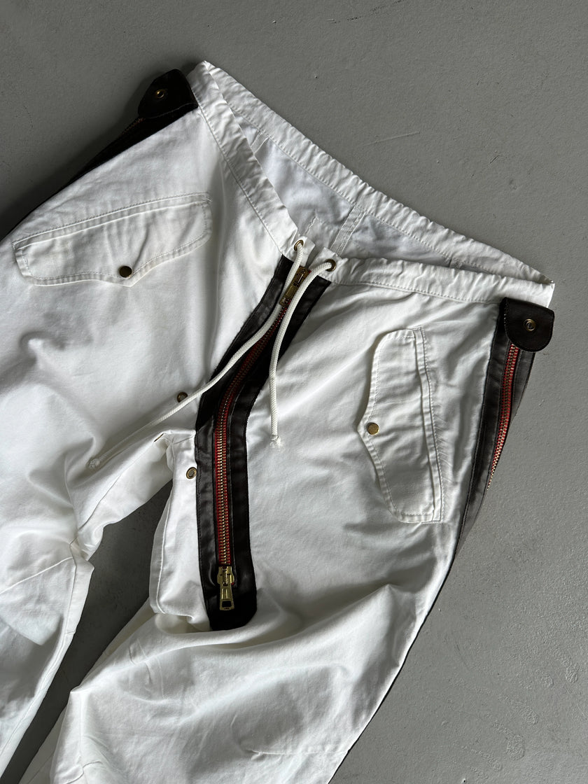 DSQUARED2 - S/S 2002 ZIPPED LEG CARGO TROUSERS