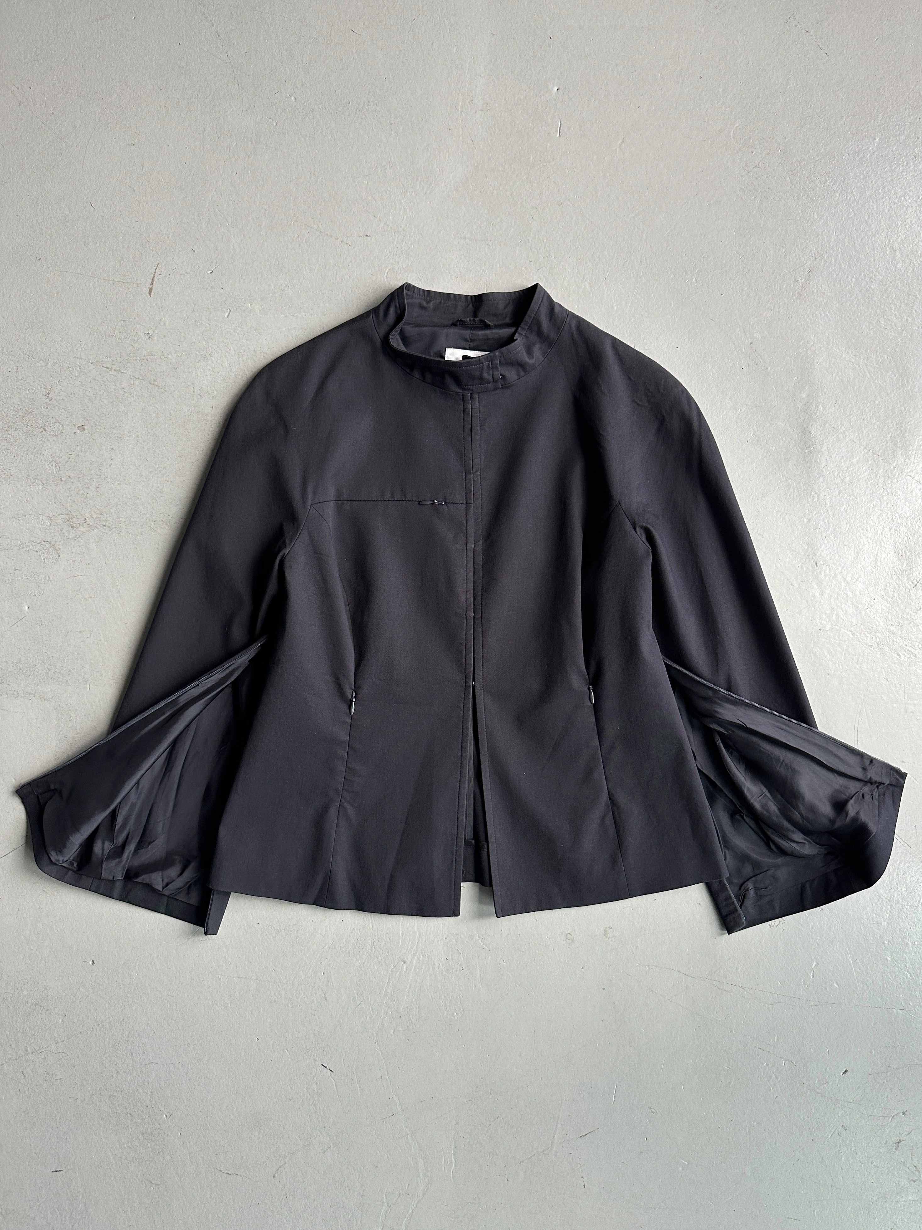 COSTUME NATIONAL - S/S 1999 LIGHT JACKET WITH ZIPPED SLEEVE