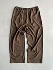 PLANTATION ISSEY MIYAKE - 1990s BRUSHED SILK WIDE LEG TROUSERS