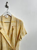 ESCADA - 1980s SILK BLOUSE WITH SIDE TIE CLOSURE